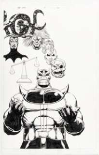 Starlin, Jim | Jim Starlin and Al Milgrom Marvel Universe: The End #5 Story Page 10 Original Art (Marvel, 2003).... | Heritage