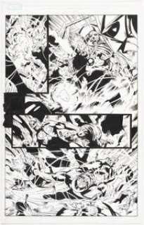 Marvel Artist - Wellinton Alves, Wellington Diaz, and Nelson Pereira Nova #9 Story Page 10 Original Art (Marvel, 2008)....
