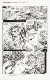 Byrne, John | John Byrne The Sensational She-Hulk #38 Story Page 17 Original Art (Marvel, 1992).... | Heritage