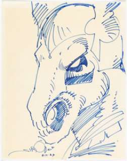Simonson, Walt - Walt Simonson - Beta Ray Bill Sketch Illustration Original Art (1984)....
