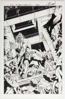 Conrad, Will - Will Conrad Kull: The Shadow Kingdom #4 Cover Original Art (Dark Horse, 2009)....