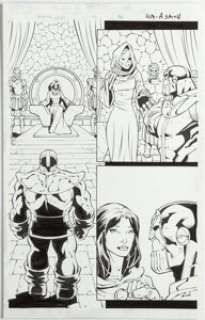 Lim, Ron - Ron Lim and Andy Smith Thanos The Infinity Finale Story Page 96 Original Art (Marvel, 2016)....