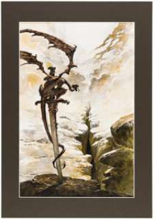 Sorel, Guillaume | Guillaume Sorel Taltos Cover Painting Original Art (Mnémos, 2007).... | Heritage