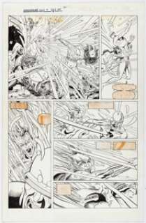 Lapham, David - David Lapham and Tom Ryder Shadowman #4 Story Page 20 Original Art (Valiant, 1992)....