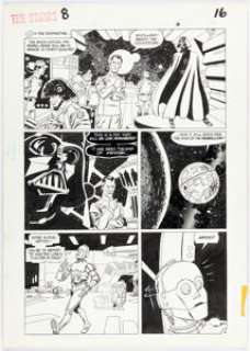 Colon, Ernie | Ernie Colon and Al Williamson Droids #8 Story Page 12 Original Art (Marvel/Star, 1987).... | Heritage