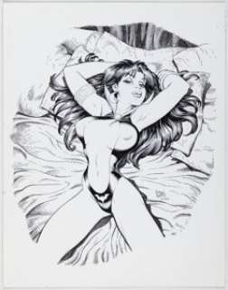 Adams, Arthur | Arthur Adams - Vampirella Illustration Original Art (2000).... | Heritage