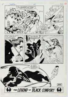 Morales, Rags - Rags Morales and Richard Space Black Condor #10 Story Page 22 Original Art (DC, 1993)....