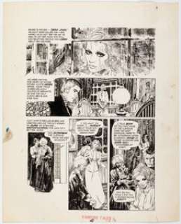 Maroto, Esteban | Esteban Maroto Vampire Tales #4 Story Page 2 Original Art (Marvel, 1974).... | Heritage