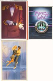 Mick McGinty - Cover Illustration Original Art Group of 3 (c. 1980s).... (Total: 3 Original Art) | Heritage