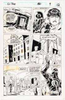 Chris Batista And Chip Wallace | G.I. Joe, A Real American Hero #140 Story Page 9 Original Art (Marvel, 1993).... | Heritage