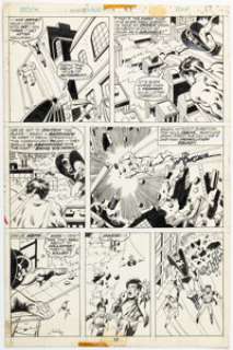 Sal Buscema And Vince Colletta | The Defenders #23 Story Page 11 Original Art (Marvel, 1975). | Heritage