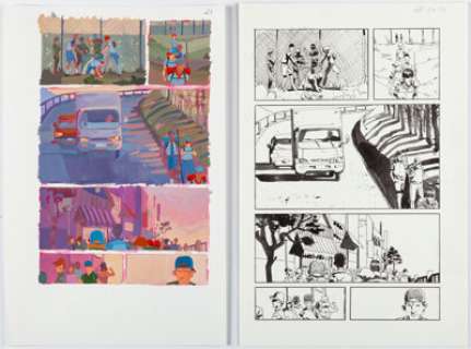 Tyler Jenkins and Hilary Jenkins - Black Badge #1 Story Page 21 Original Art Group of 2 (Boom! Studios, 2018). (Total: 2 Original Art)