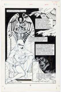 Matt Haley and Tom Simmons - Ghost Special #1 Splash Page 12 Original Art (Dark Horse, 1994).