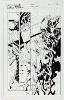 Steve McNiven and Jordi Ensign - Sigil #6 Story Page 15 Original Art (CrossGen, 2000).