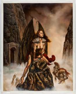 Jaime Carrillo (As Jcarr) | Heavy Metal Cover Painting Original Art (Metal Mammoth, 2006). | Heritage