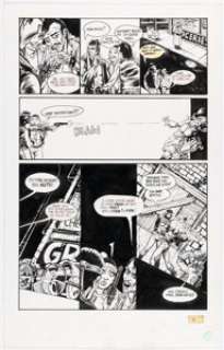 James O‘Barr The Crow #1 Story Page 3 Original Art (Caliber Press, 1989).