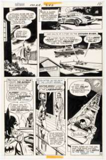 Irv Novick and Dick Giordano Batman #240 Story Page 9 Original Art (DC, 1972). | Heritage