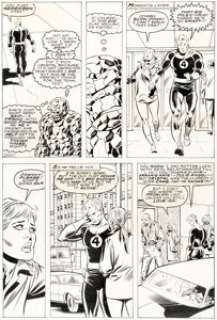 John Buscema and Joe Sinnott Fantastic Four #305 Story Page 15 Original Art (Marvel, 1987). | Heritage