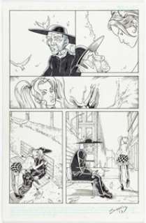Tim Seeley Hellion #2 Story Page 12 Original Art (2000).