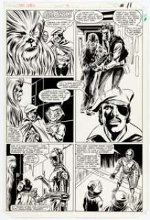 Ron Frenz and Tom Palmer Star Wars #75 Story Page 10 Original Art (Marvel, 1983). | Heritage