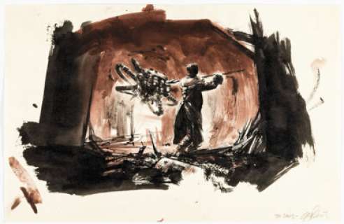 Greg Ruth The Matrix: Hunters and Collectors Panel Illustration Original Art (Burlyman Entertainment, 2003).