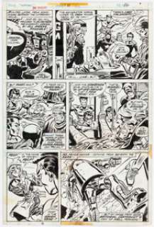 Frank Robbins and Frank Springer The Invaders #11 Story Page 10 Original Art (Marvel, 1976). | Heritage