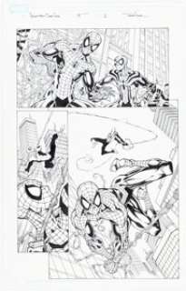 Todd Nauck and Victor Olazaba Spider-Man: The Clone Saga #5 Story Page 11 Original Art (Marvel, 2010).