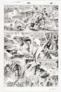 John Buscema and Tom Palmer The Avengers #284 Story Page 14 Original Art (Marvel, 1987). | Heritage