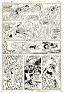 Sal Buscema and Frank Giacoia Ms. Marvel #11 Story Page 16 Original Art (Marvel, 1977). | Heritage