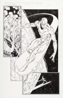 Tom Grummett and Matthew Ryan Silver Surfer #133 Story Page 3 Original Art (Marvel, 1997). | Heritage