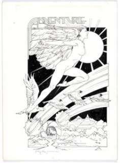 Michael Kaluta - Portfolio Illustration Original Art (1983). | Heritage
