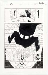 Jim Muniz and Jim Royal Marvel Knights 4 #16 Story Page 9 Original Art (Marvel, 2005).