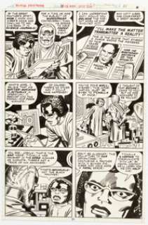 Jack Kirby and Mike Royer Black Panther #12 Story Page 11 Original Art (Marvel, 1978). | Heritage
