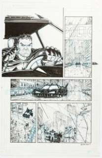 Chris Burnham and Andres Guinaldo Batman Incorporated #6 Story Page 1 Original Art (DC, 2013).