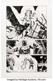 Scott Hepburn Deadpool #11 Story Page 1 Original Art (Marvel, 2019).