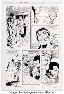 Howard Chaykin and George Freeman Warp Special #1 Story Page 10 Original Art (First, 1983).