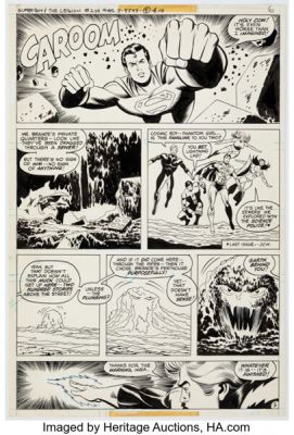 Joe Staton and Jack Abel Superboy & the Legion of Super-Heroes #249 Story Page 5 Original Art (DC, 1979). | Heritage
