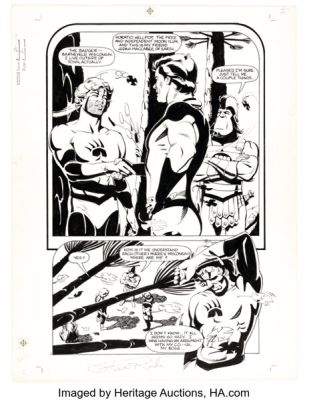 Steve Rude Nexus #7 Story Page 2 Original Art (First, 1985). | Heritage