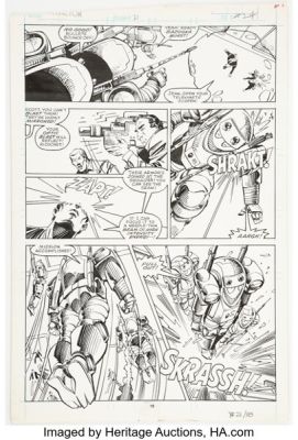 Walt Simonson and Bob Wiacek X-Factor #21 Story Page 18 Original Art (Marvel, 1987). | Heritage