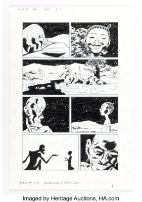 Javier Pulido and Álvaro López Breach #9 Story Page 15 Original Art (DC, 2005).