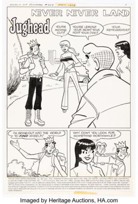 Samm Schwartz Archie Giant Series Magazine #469 Complete 6-Page Story "Never Never Land" Original Art (Archie, 1978). (Total: 6 Items) | Heritage