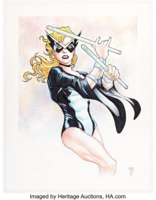 Justiniano (Josue Rivera) - Mockingbird Specialty Illustration Original Art (2012).