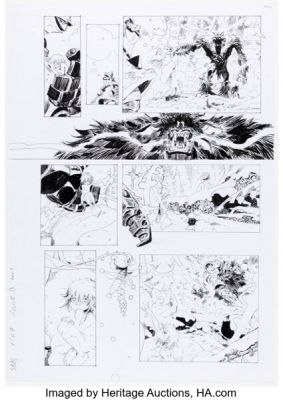 Matias Bergara Step by Bloody Step #1 Story Page 7 Original Art (Image, 2022). | Heritage