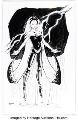 Brian Shearer - Storm Illustration Original Art (2012).