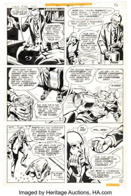 Irv Novick and Frank McLaughlin The Flash #266 Story Page 12 Original Art (DC, 1978). | Heritage