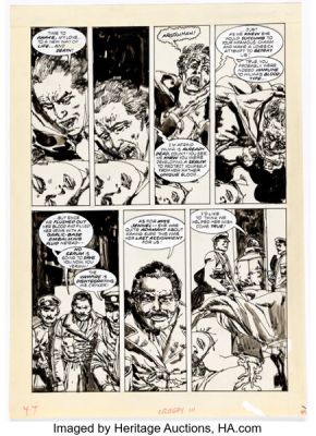 Leo Durañona Creepy #111 "Blood-Lust" Story Page 12 Original Art (Warren, 1979).