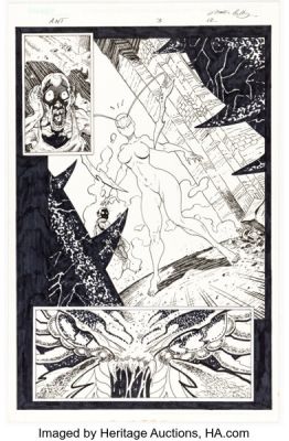 Mario Gully Ant #3 Story Page 11 Original Art (Arcana, 2004).