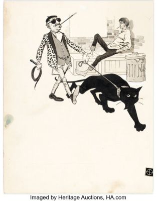 Wally Wood MAD Spot Illustration Original Art (EC, c. 1960s). | Heritage
