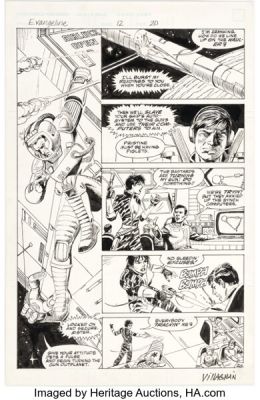 Judith Hunt and Ricardo Villagrán Evangeline #12 Story Page 20 Original Art (First, 1989). | Heritage
