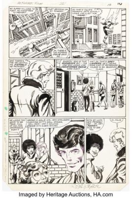 John Byrne Fantastic Four #251 Story Page 8 Original Art (Marvel, 1983). | Heritage